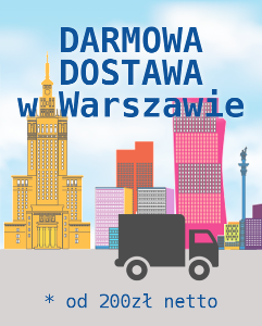 Darmowa dostawa w Warszawie