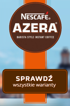 Poznaj kawę Nescafe Azera stworzoną przez najlepszych baristów!