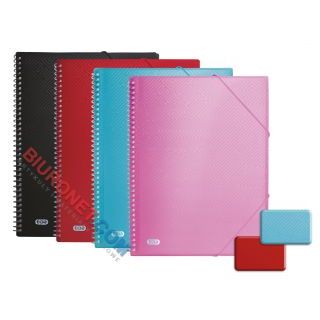 Album ofertowy Elba Urban A4, 40 koszulek na spirali, okładka twarda czarny