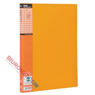 Album ofertowy Pentel Recycology Fresh DCF542 A4, 20 koszulek, okładka twarda pomarańczowy