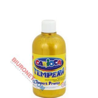 arba plakatowa Carioca Tempera wodna 500ml złota