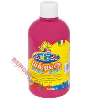 arba plakatowa Carioca Tempera wodna 500ml ciemno różowa