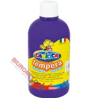 arba plakatowa Carioca Tempera wodna 500ml fioletowa