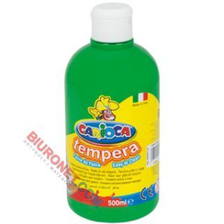 arba plakatowa Carioca Tempera wodna 500ml zielona