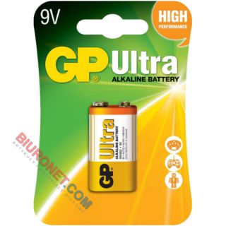Baterie alkaiczne GP Ultra 6LR61 V9 1 sztuka
