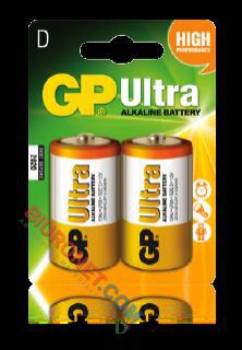 Baterie alkaiczne GP Ultra LR20 D  2 sztuki