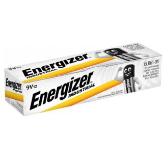 Baterie Energizer Industrial E 6LR61 9V, alkaliczne 12 sztuk