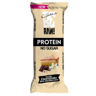 Baton BeRAW! Protein Bakalland 40 g, bez cukru, proteinowy 28% sernik waniliowy