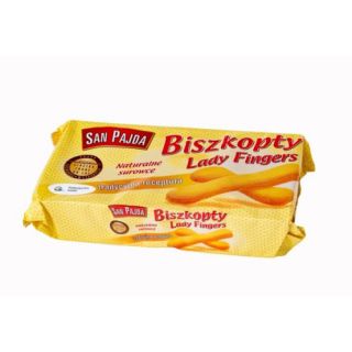 Biszkopty Lady Fingers San Pajda, podłużne ciastka 120g