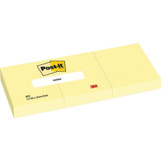Bloczek samoprzylepny POST-IT? Super sticky, Canary Yellow, 38x51mm, 3x100 kart.
 38 x 51 mm