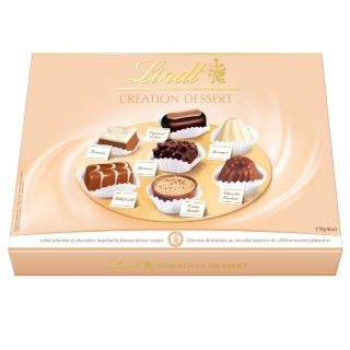 Bombonierka Lindt Creation Desserts, praliny czekoladowe 170g