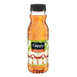 Cappy Jabłkowy 300ml, owocowy sok 100% w butelce PET 1 sztuka
