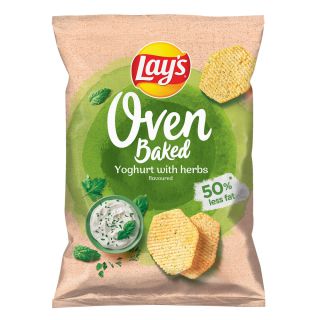 Chipsy Lay's Oven Baked Yoghurt with Herbs - jogurt z ziołami 110g
