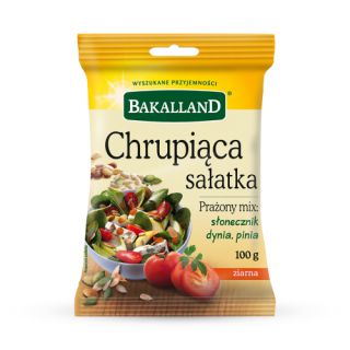 Chrupiąca Sałatka Bakalland, słonecznik, dynia, pinia 100g