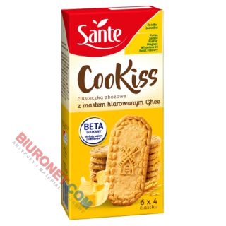 Ciasteczka zbożowe Sante CooKiss, 300g z masłem