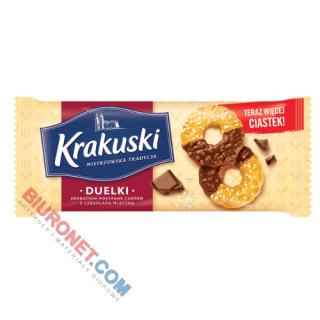 Ciastka Krakuski Duelki, kruche w czekoladzie 181g