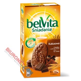 Ciastka LU BelVita Śniadanie, 6 x 4 ciastka, 300g kakaowe