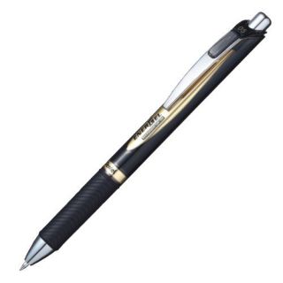 Cienkopis kulkowy Pentel Energel BLP75, automatyczny, końcówka 0,5mm czarny