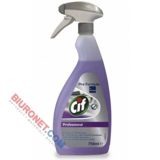 Cif Professional 2in1 Cleaner Disinfectant, płyn dezynfekcujący do powierzchni w kuchni spray 750 ml
