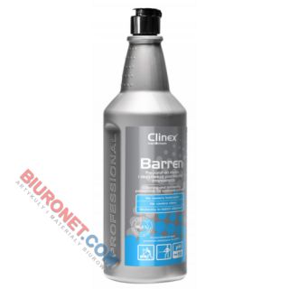 CLINEX Barren, płyn dezynfekujący do powierzchni zmywalnych, bakteriobójczy 1L