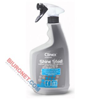 CLINEX Shine Steel, płyn do stali nierdzewnej, czyszczenie i nabłyszczanie powierzchni stalowych spray 650ml