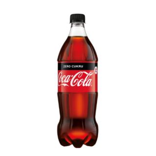 Coca Cola Zero 0,85L, napój gazowany bez cukru w butelce PET 12 sztuk