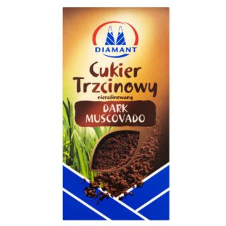 Cukier trzcinowy Diamant Dark Muscovado, nierafinowany 0,5kg