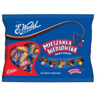 Cukierki Mieszanka Wedlowska Wedel, w czekoladzie deserowej 1kg