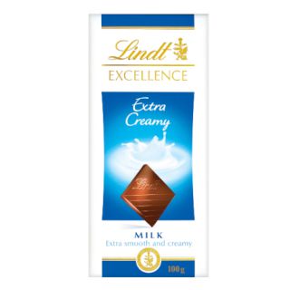 Czekolada Lindt Excellence Milk Extra Creamy, mleczna 100g