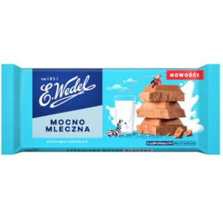 Czekolada Mocno Mleczna Wedel, tabliczka 80g