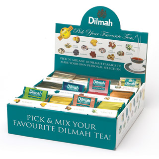 Dilmah Pick'N'Mix, zestaw czarnych herbat aromatyzowanych, w kopertach 240 torebek