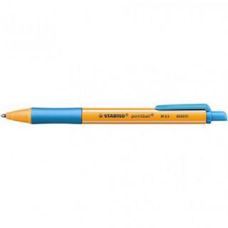 Długopis automatyczny Stabilo Pointball turkusowy