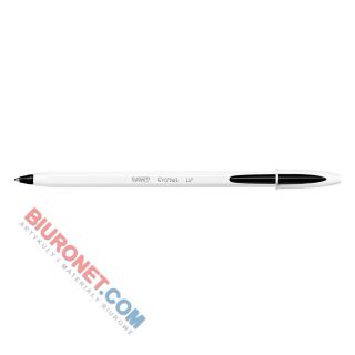 Długopis BIC Cristal Up, jednorazowy ze skuwką, końcówka 1.0mm czarny