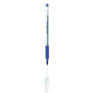 Długopis BIC Crystal Grip, jednorazowy ze skuwką, końcówka 1,0mm niebieski