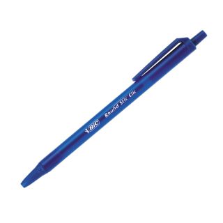 Długopis BIC Round Stic Clic , automatyczny, końcówka 1,0mm  niebieski