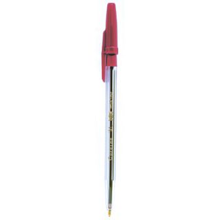 Długopis Corvina 51 Carioca 160-1403, ze skuwką czerwony