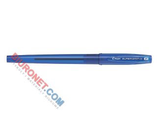 Długopis olejowy Pilot Super Grip F 0,7mm, ze skuwką niebieski