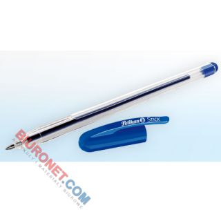 Długopis Pelikan Stick Super Soft K86, jednorazowy niebieski