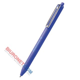 Długopis Pentel iZee BX467, końcówka 0.7 mm, automatyczny, tusz olejowy niebieski