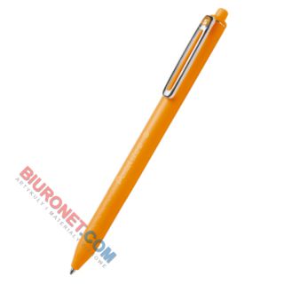 Długopis Pentel iZee BX467, końcówka 0.7 mm, automatyczny, tusz olejowy pomarańczowy