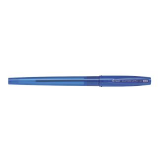 Długopis PILOT SUPER GRIP, ze skuwką niebieski