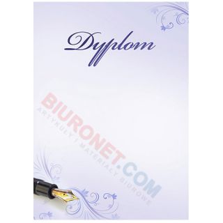 Dyplom ozdobny Classic A4, papier satynowany 170g 25 arkuszy