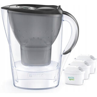 Dzbanek filtrujący Brita Marella 2,4L + 3 filtry Maxtra Pro Pure Performance grafitowy