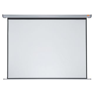 Ekran projekcyjny, Nobo, ścienny, elektryczny, format 4:3 140 x 180 cm
