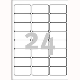 Etykiety zabezpieczające Avery Zweckform TripleBond, poliestrowe, 20 arkuszy A4 63,5 x 33,9 mm