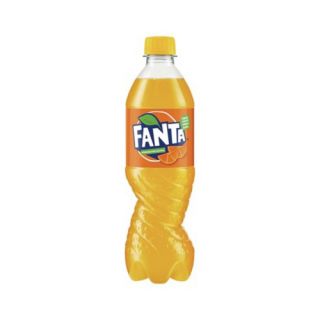 Fanta 0,5L, napój gazowany o smaku pomarańczowym w butelce PET 12 sztuk