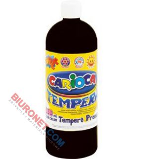 Farba plakatowa Carioca Tempera wodna 1000ml czarna