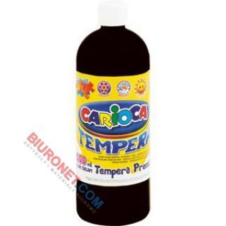 Farba plakatowa Carioca Tempera wodna 1000ml czarna