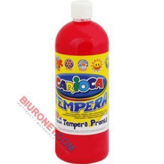 Farba plakatowa Carioca Tempera wodna 1000ml ciemno różowa