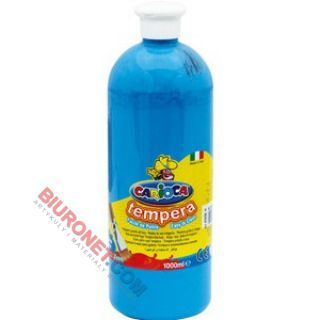 Farba plakatowa Carioca Tempera wodna 1000ml jasno niebieska